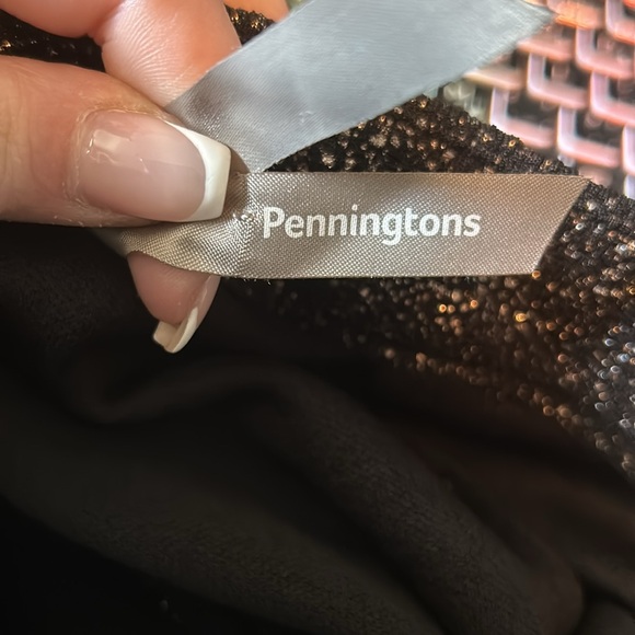 Penningtons knee length glittery skirt with zipper - Picture 4 of 4
